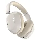 Noise Newly Launched Airwave Max 5 Wireless Over Ear Headphones with Adaptive Hybrid ANC (up to 50dB), HFA Tech, 80H Playtime, Dual Pairing(Calm Beige)